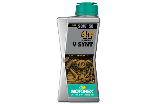 MOTOREX motor oil V-SYNT SAE 4T 20W/50