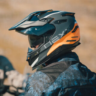 NEXX Helm Y.TRAVL QUEST ORANGE