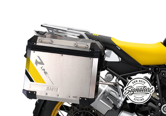 Decal set for original BMW aluminium cases R-Line