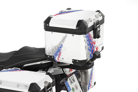 Exclusieve stickerset voor de originele aluminium topkoffer - Design-editie