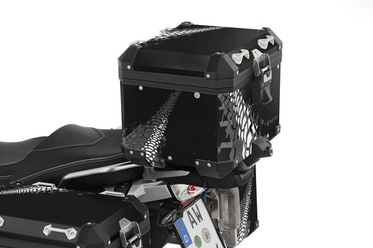 Exclusieve stickerset voor de originele aluminium topkoffer - Design-editie