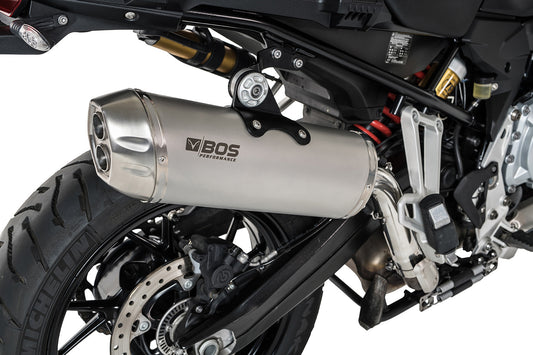 BOS Slip-On Schalldämpfer F 750/850 GS + Adv Dune Fox (EURO 4)