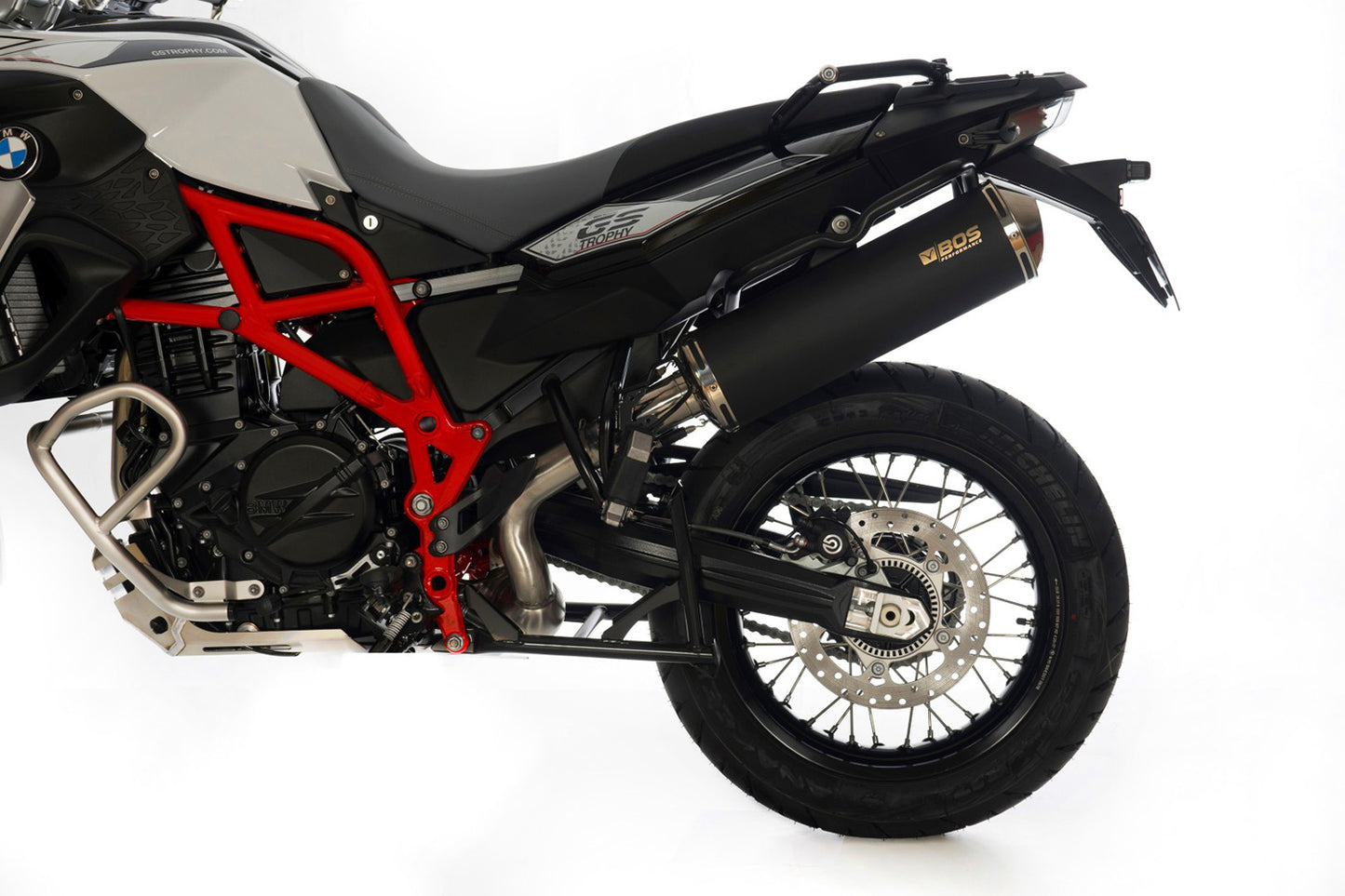 BOS Slip-On Demper Ovaal 120 F 650 GS