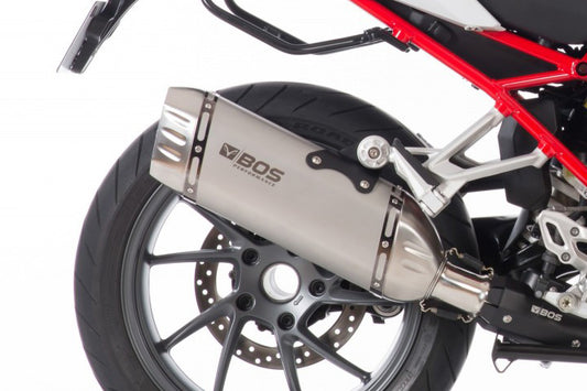 BOS Â»Desert FoxÂ« slip-on silencer for the R 1200 R/RS LC (EURO 4)
