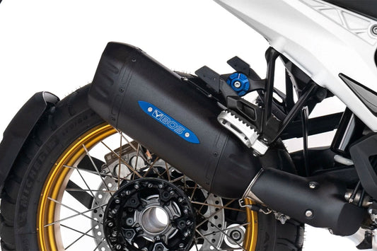 BOS Slip-On einddemper Desert Fox Double D (EURO 5) R 1300 GS (Adventure)