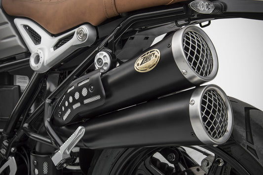 ZARD Thunderbolt slip-on demper voor de R nineT Scrambler