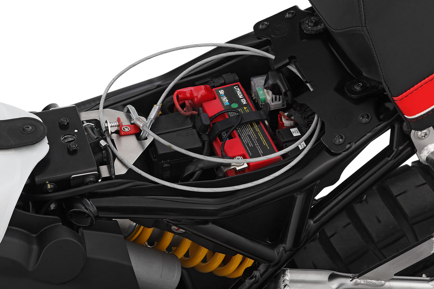 Wunderlich HELM-LOCK helmet anti-theft protection DesertX (Rally)