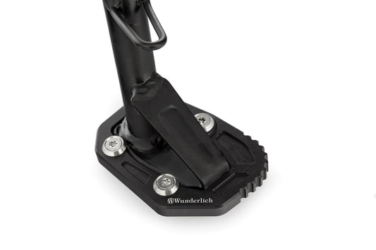 Wunderlich side stand enlarged support