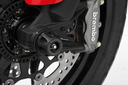 Wunderlich DOUBLESHOCK axle protectors Multistrada V4