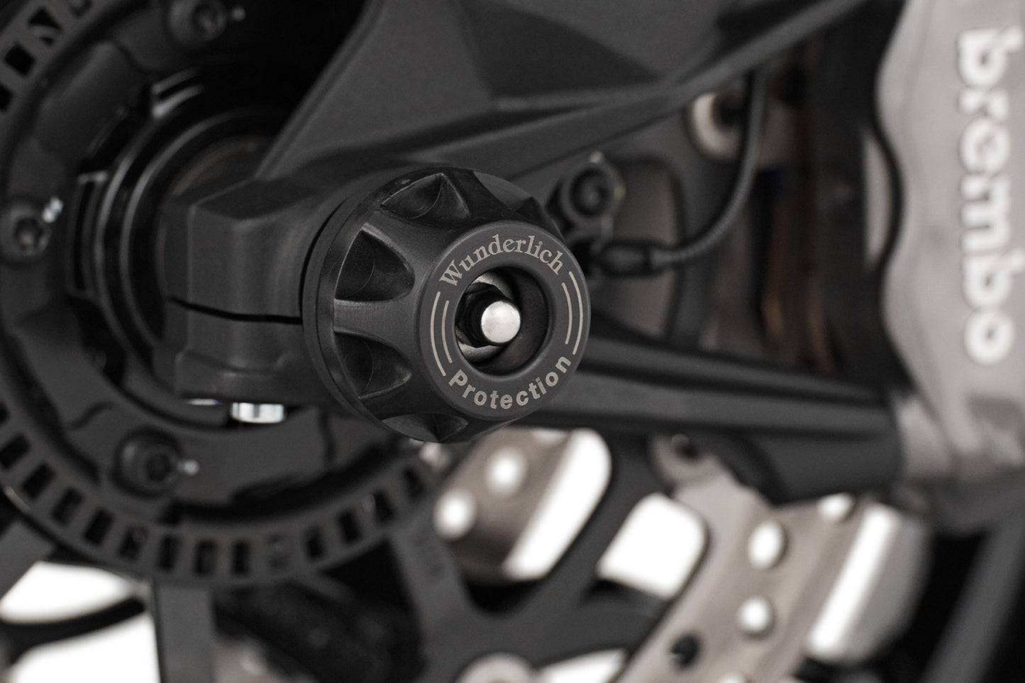 Wunderlich DOUBLESHOCK axle protectors Multistrada V2