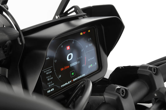 Wunderlich glare shield for TFT 6,8â cockpit