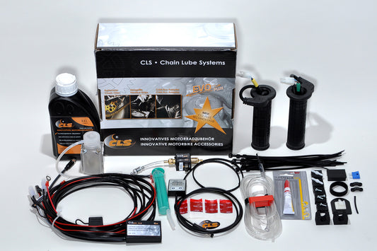 Kettenschmiersystem und Heizgriff-Kombisystem CLS EVO Plus