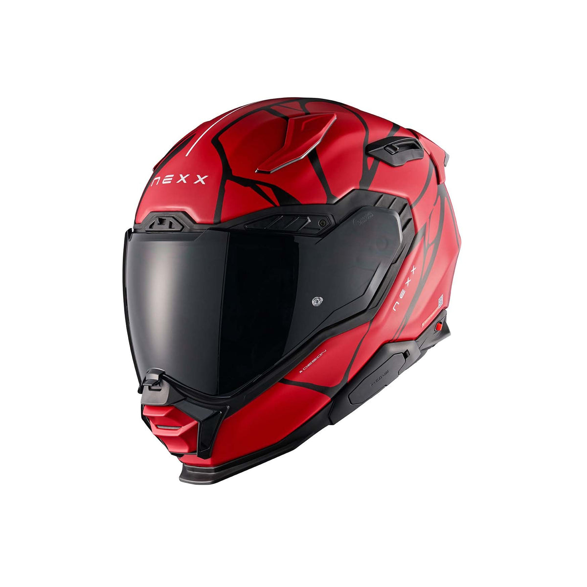 NEXX Helmet X.WST3 B-SIDE CARBON - Black-Green