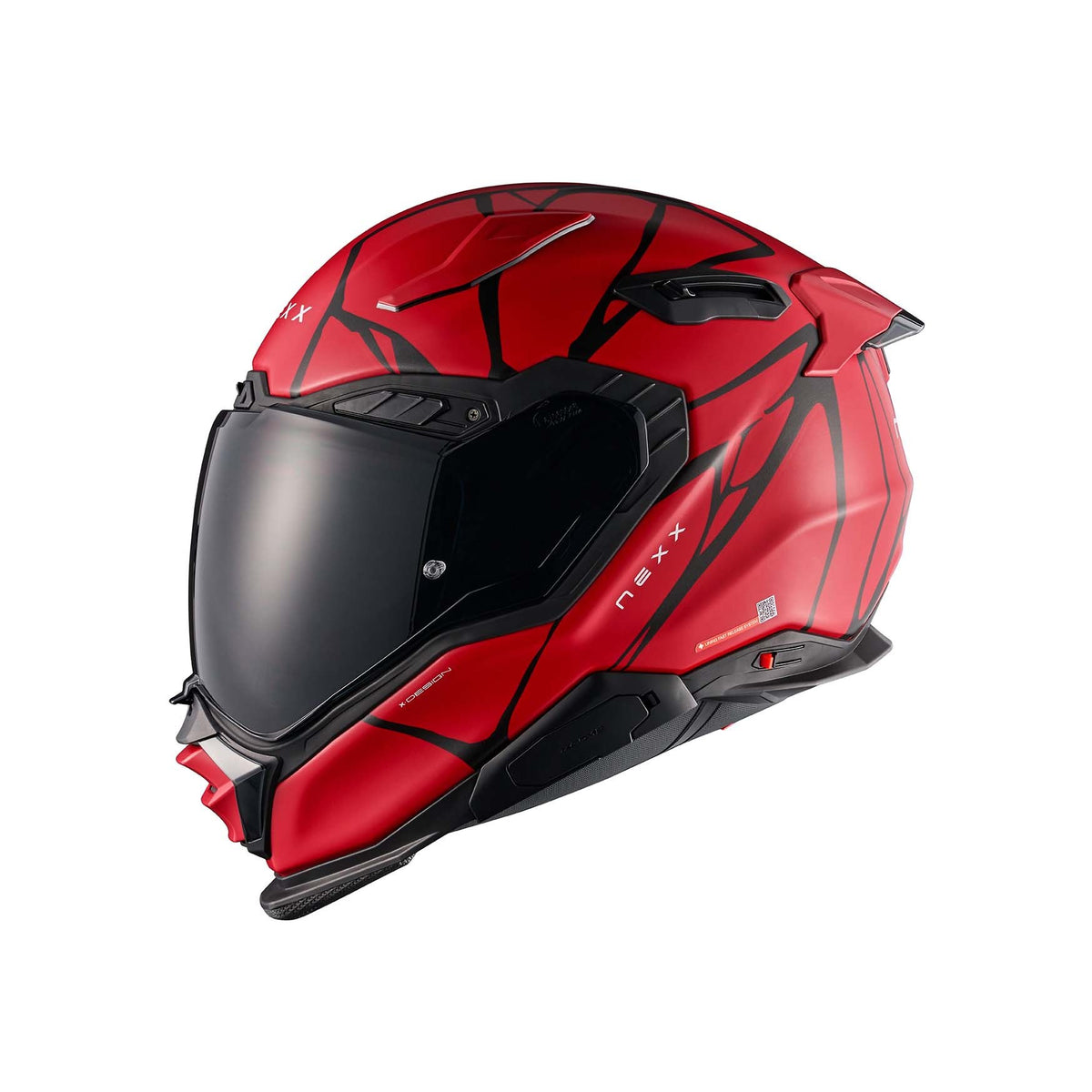 NEXX Helmet X.WST3 B-SIDE CARBON - Black-Green