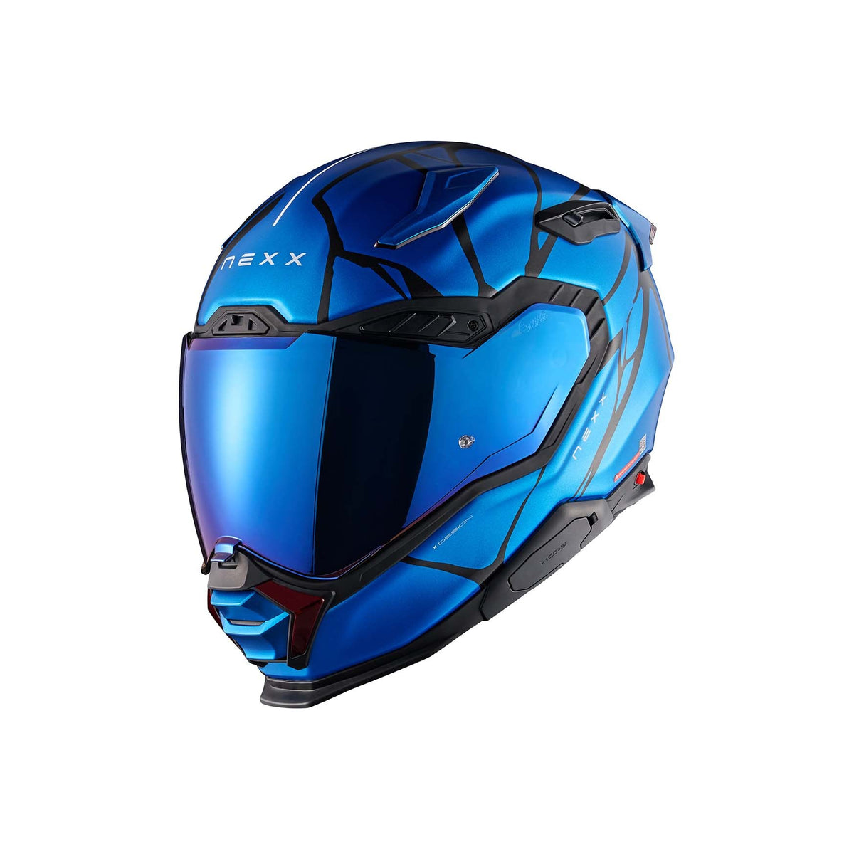 NEXX Helmet X.WST3 B-SIDE CARBON SKY BLUE MT