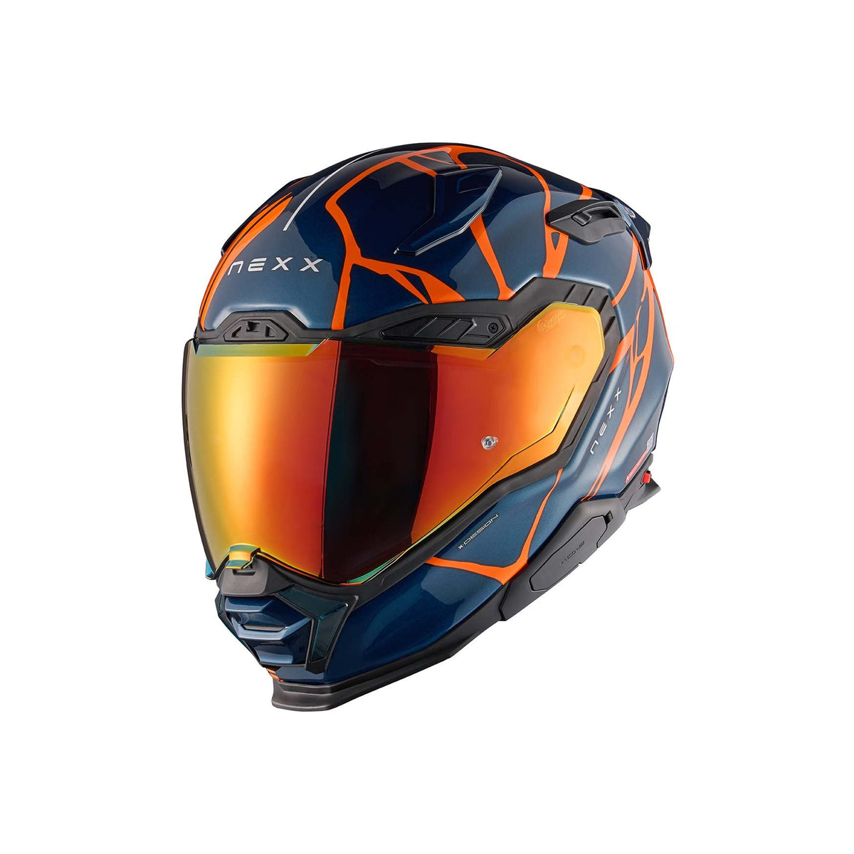 NEXX Helmet X.WST3 B-SIDE CARBON BLUE TEAL