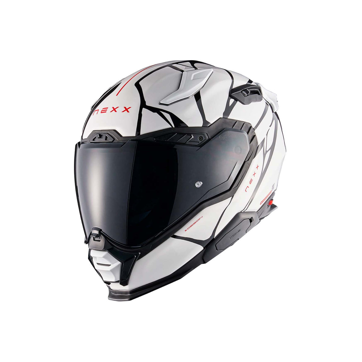 NEXX Helmet X.WST3 B-SIDE CARBON - White