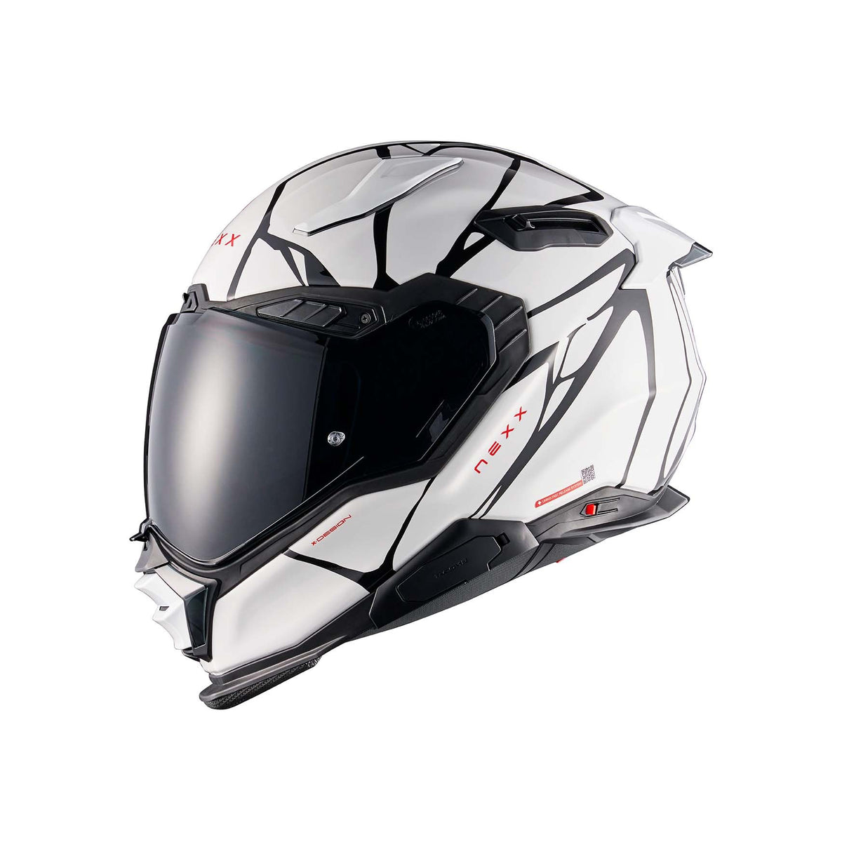 NEXX Helmet X.WST3 B-SIDE CARBON - White