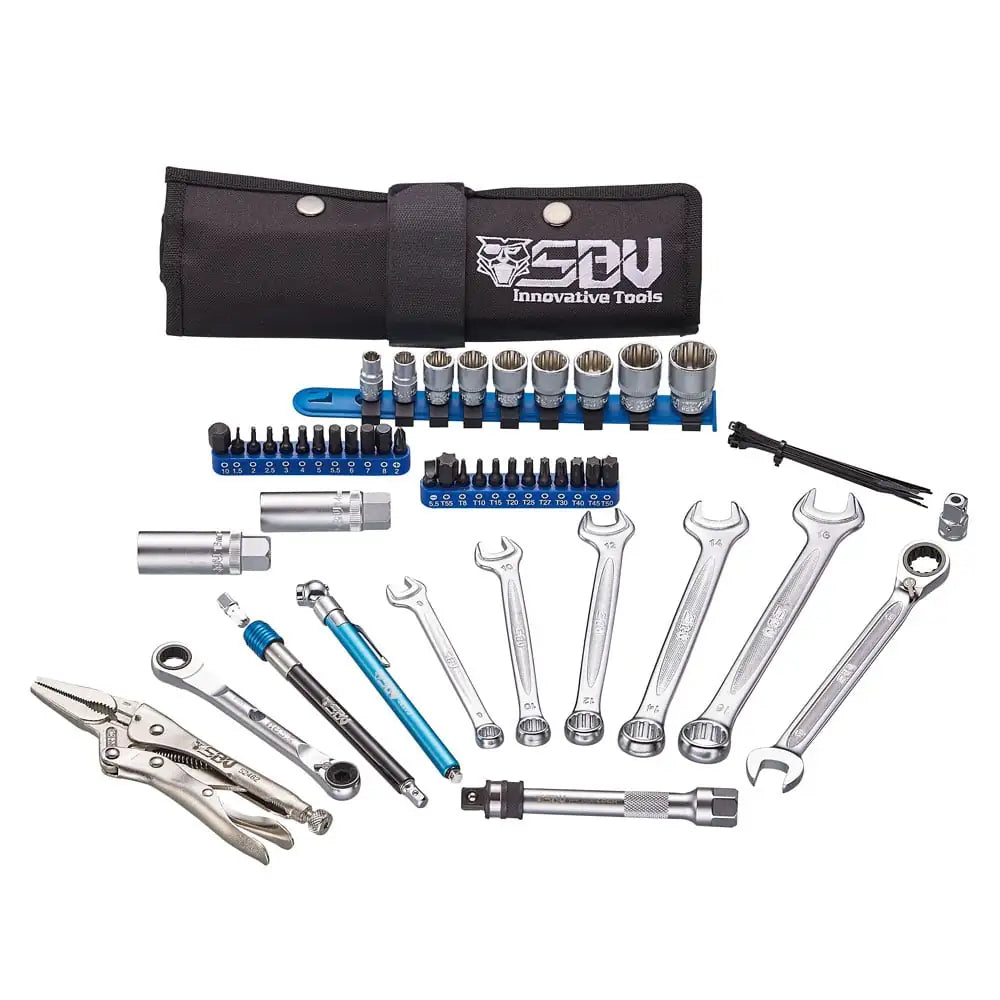 SBVTools Basic Adventure Motorcycle Tool Set