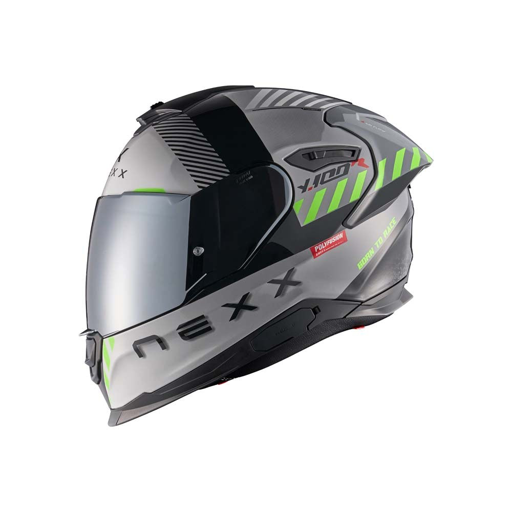 NEXX Helmet Y.100R - Fade Grey-Black