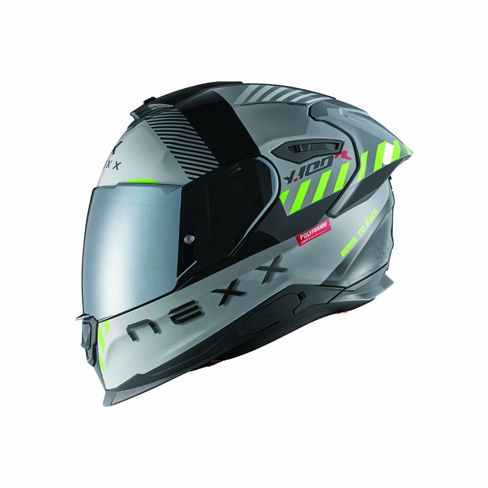 NEXX Helmet Y.100R - Fade Grey-Black