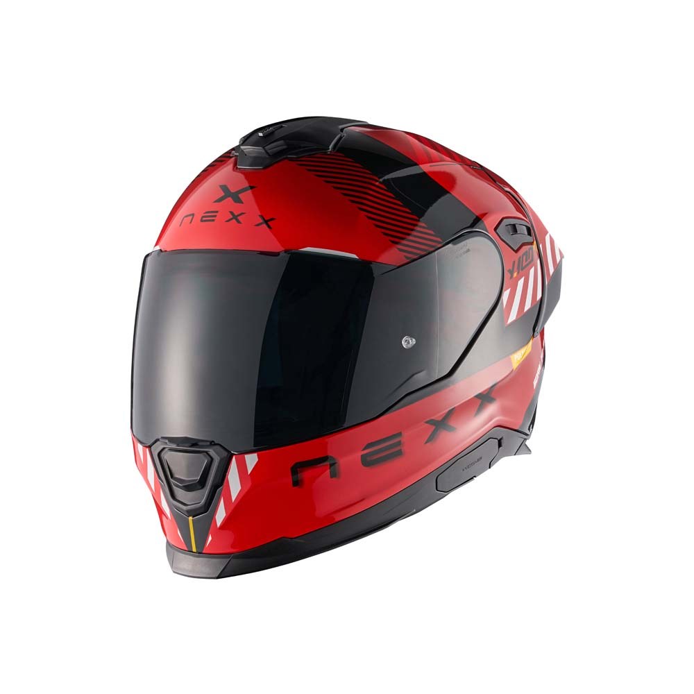 NEXX Helmet Y.100R - Fade Black-Red