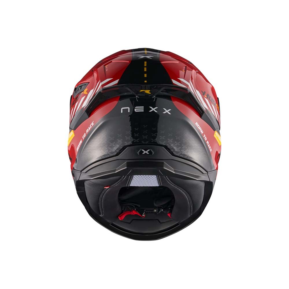 NEXX Helmet Y.100R - Fade Black-Red