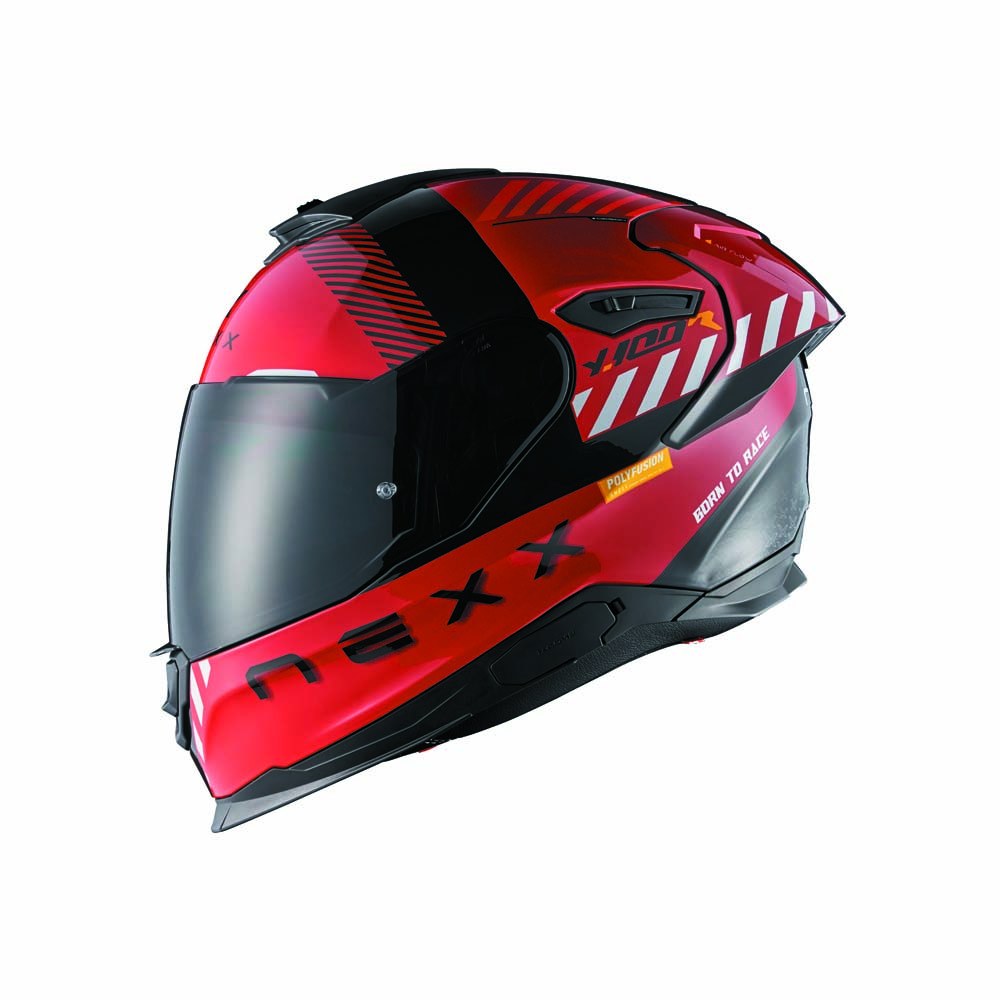 NEXX Helmet Y.100R - Fade Black-Red