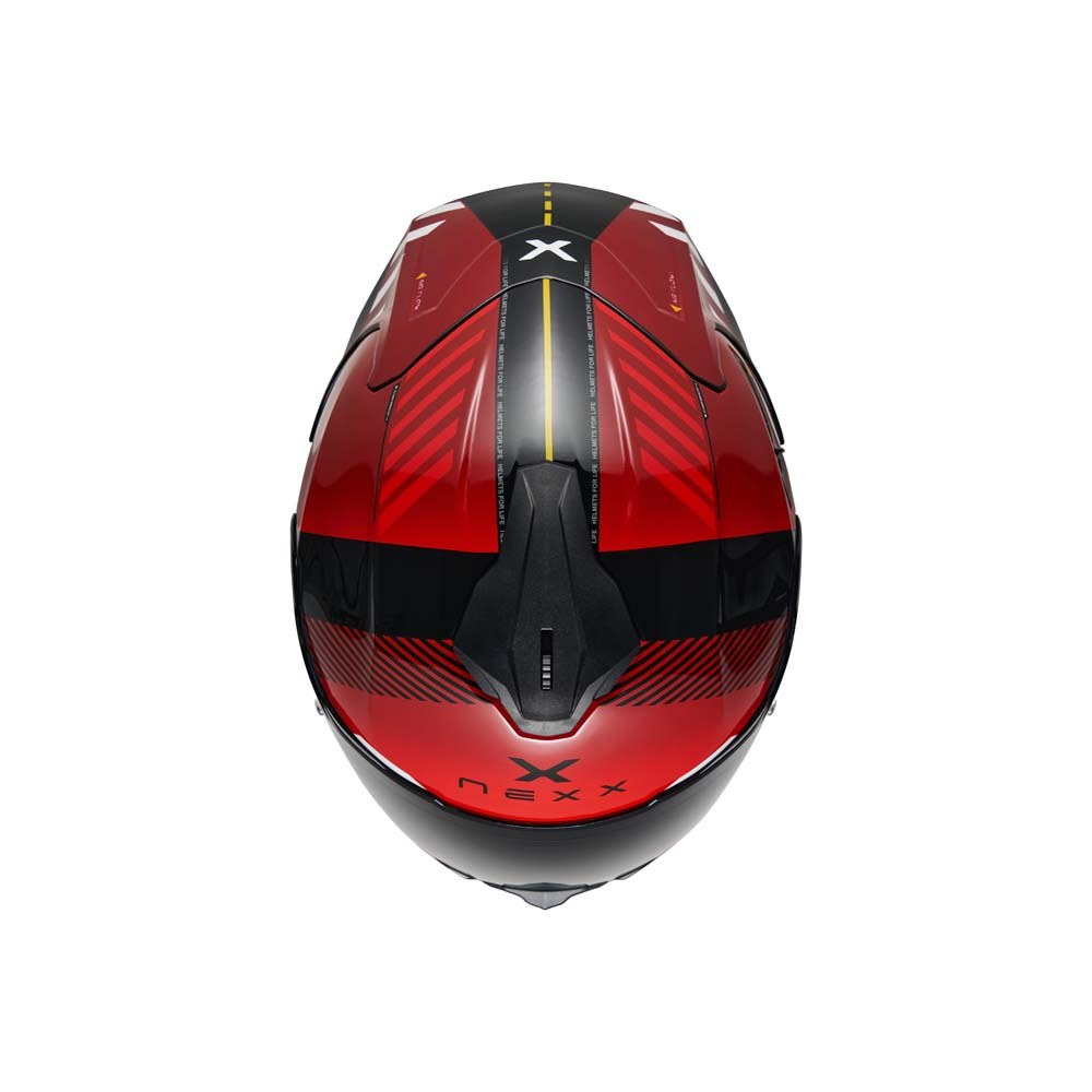 NEXX Helmet Y.100R - Fade Black-Red