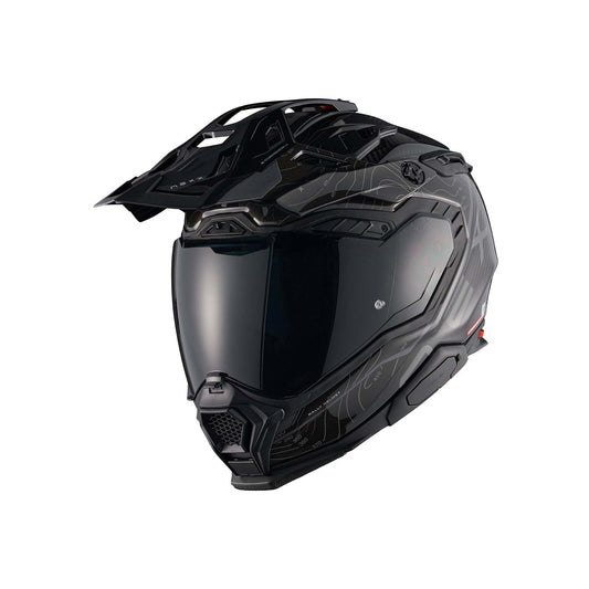 NEXX Helmet X.WED3 FURKA CARBON BLACK.GREY