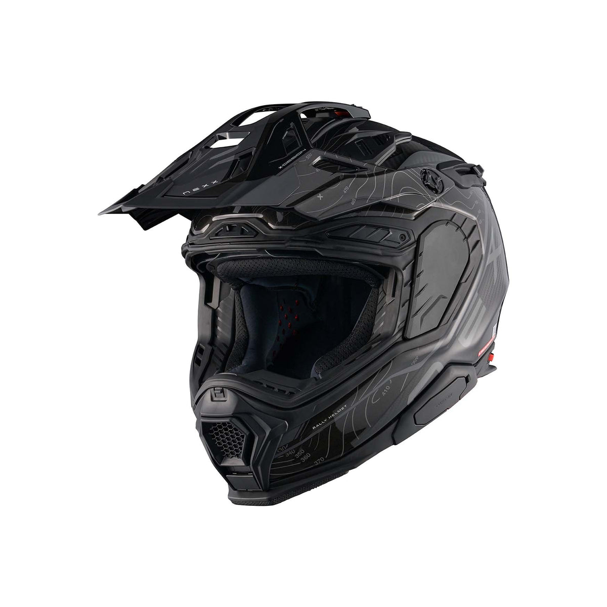 NEXX Helmet X.WED3 FURKA CARBON BLACK.GREY
