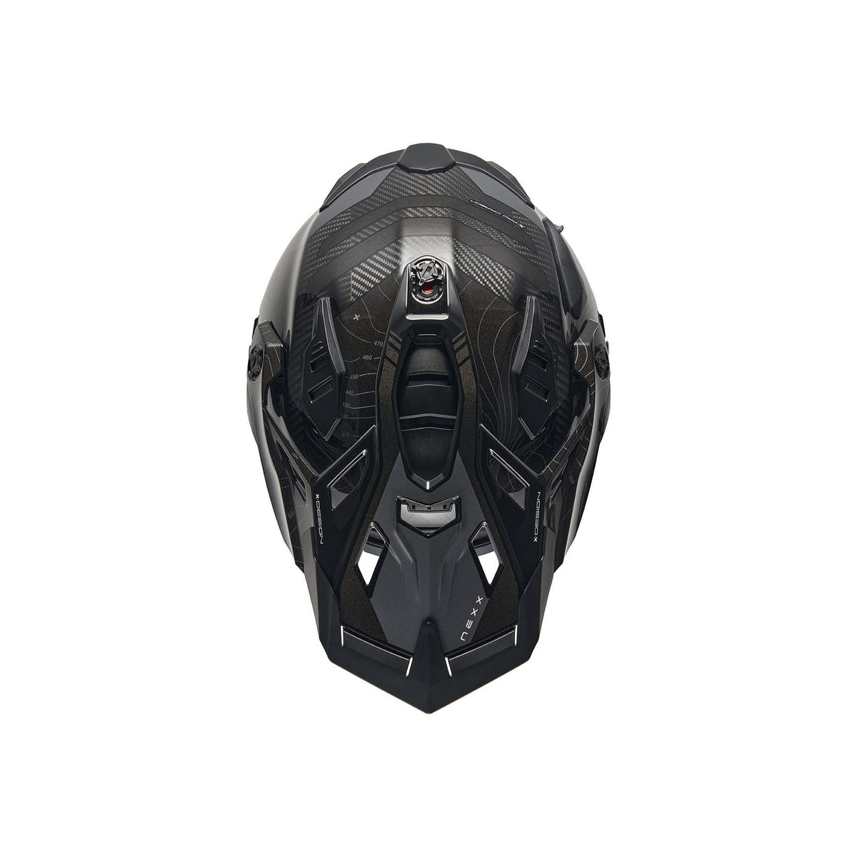 NEXX Helmet X.WED3 FURKA CARBON BLACK.GREY