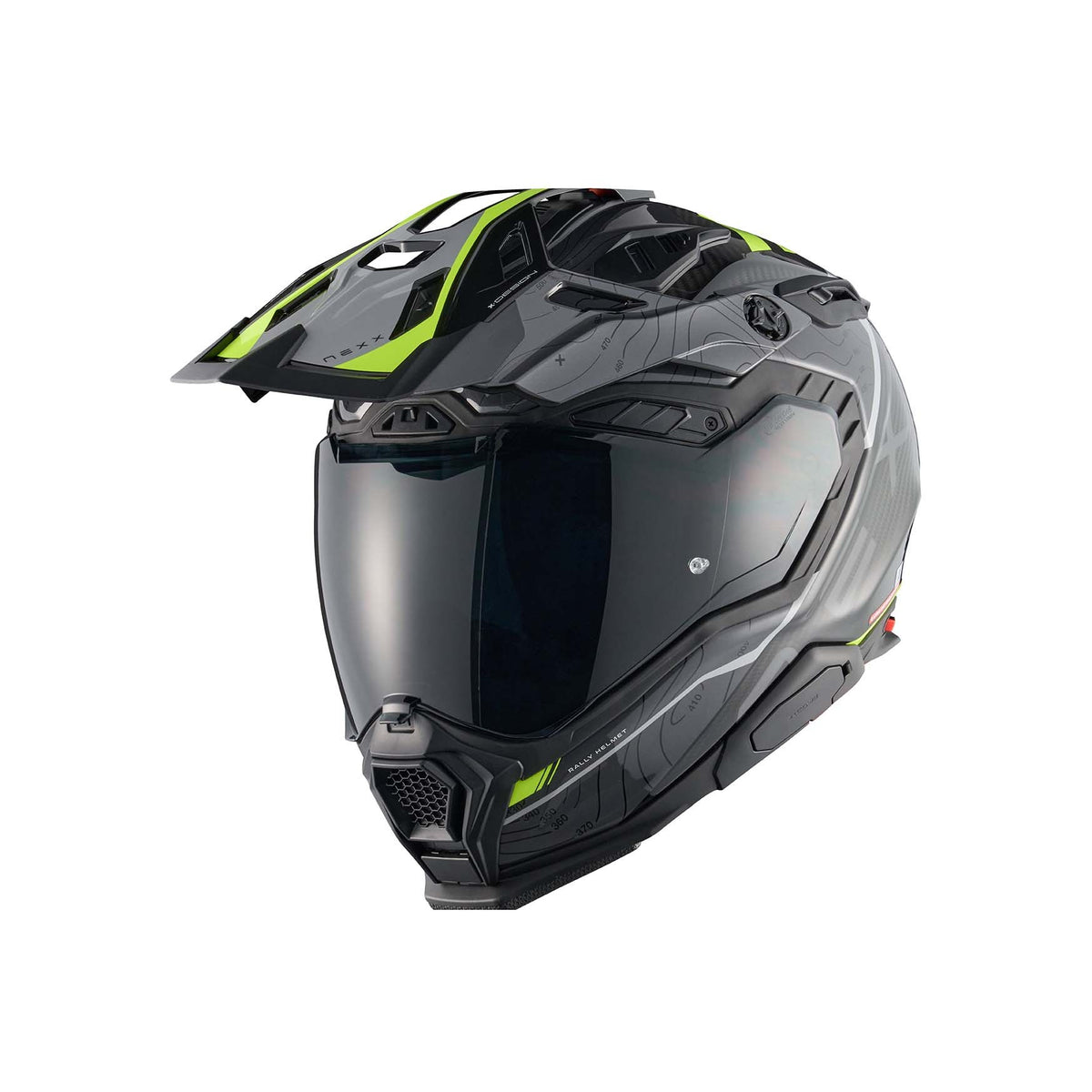 NEXX Helmet X.WED3 FURKA CARBON ORANGE.GREY