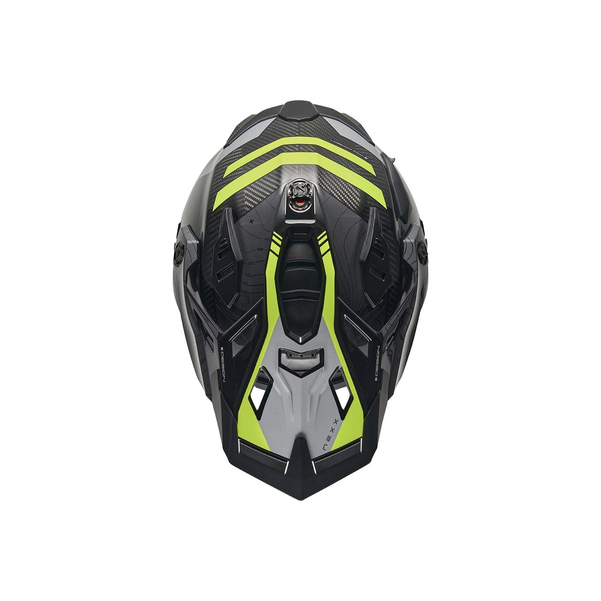 NEXX Helmet X.WED3 FURKA CARBON GREY.NEON