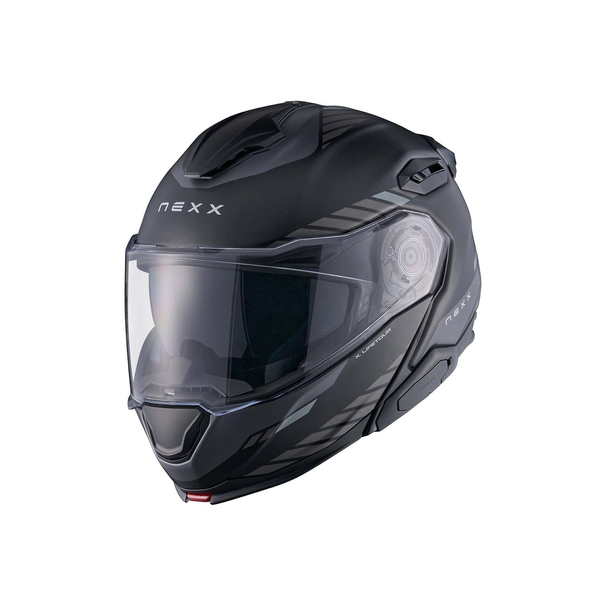 NEXX Helmet X.LIFETOUR GLOBE BLACK.GREY MT