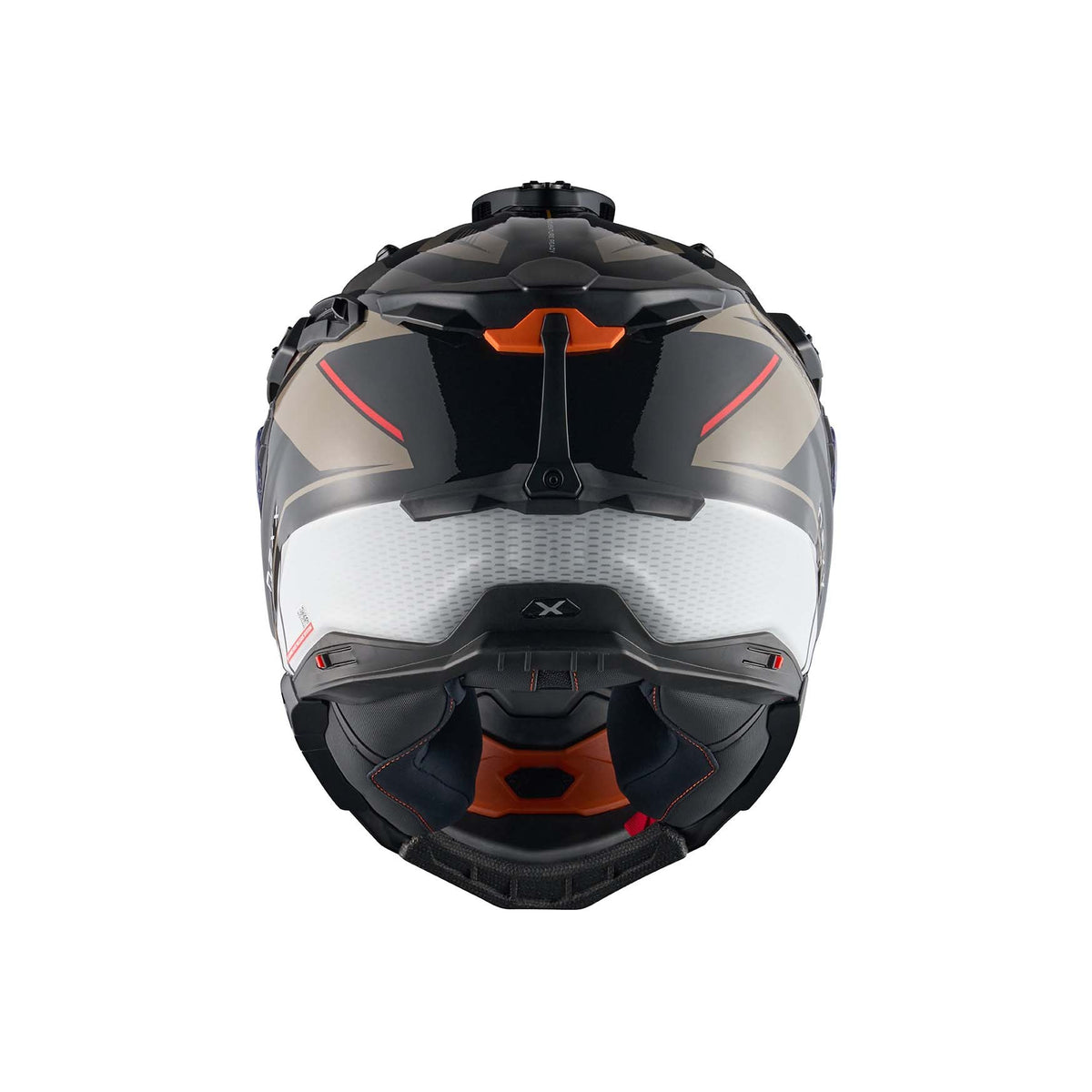 NEXX Helmet X.WED3 GOBI ORANGE.WHITE