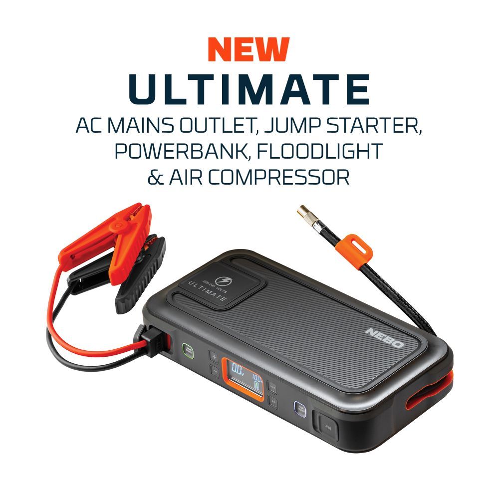 Nebo Ultimate Jump Starter + air compressor 4 in 1