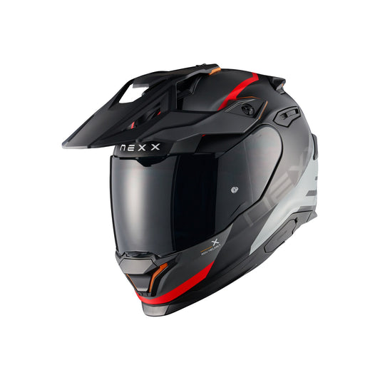 NEXX Helmet Y.TRAVL QUEST BLACK.RED MT