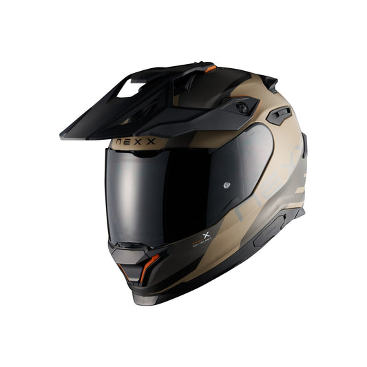 NEXX Helmet Y.TRAVL QUEST SAND.GREY MT