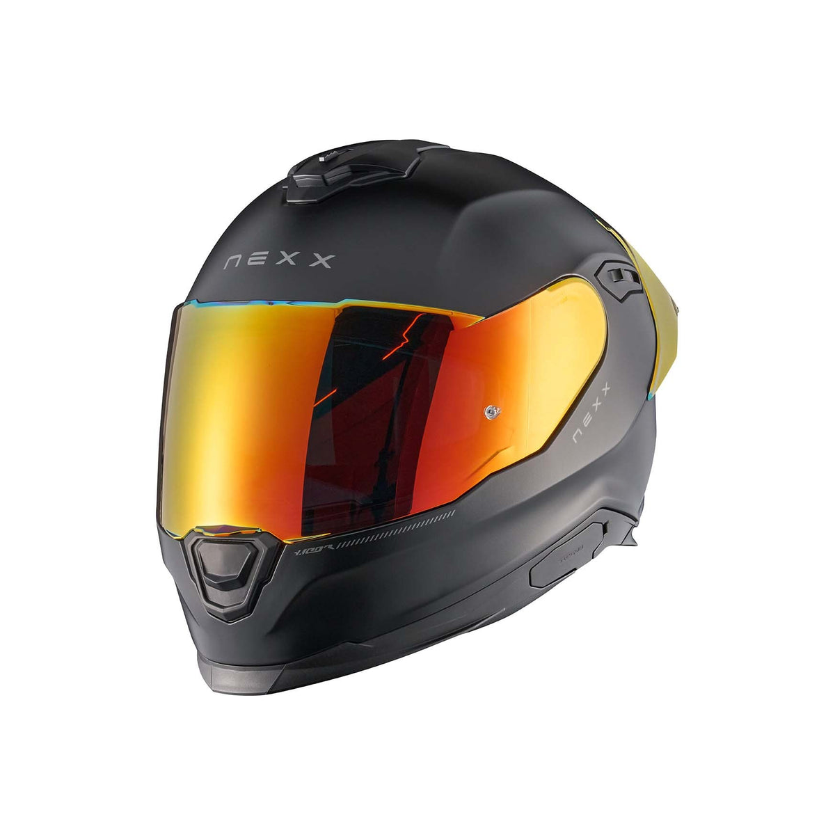 NEXX Helmet Y.100R SUBSONIC BLACK.RED MT