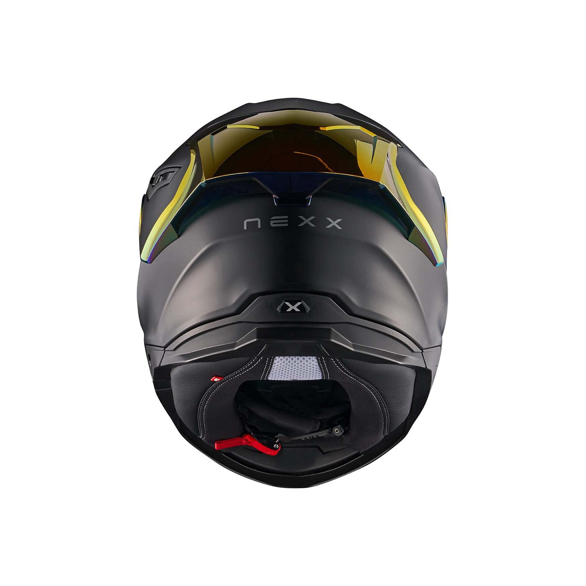 NEXX Helmet Y.100R SUBSONIC BLACK.RED MT