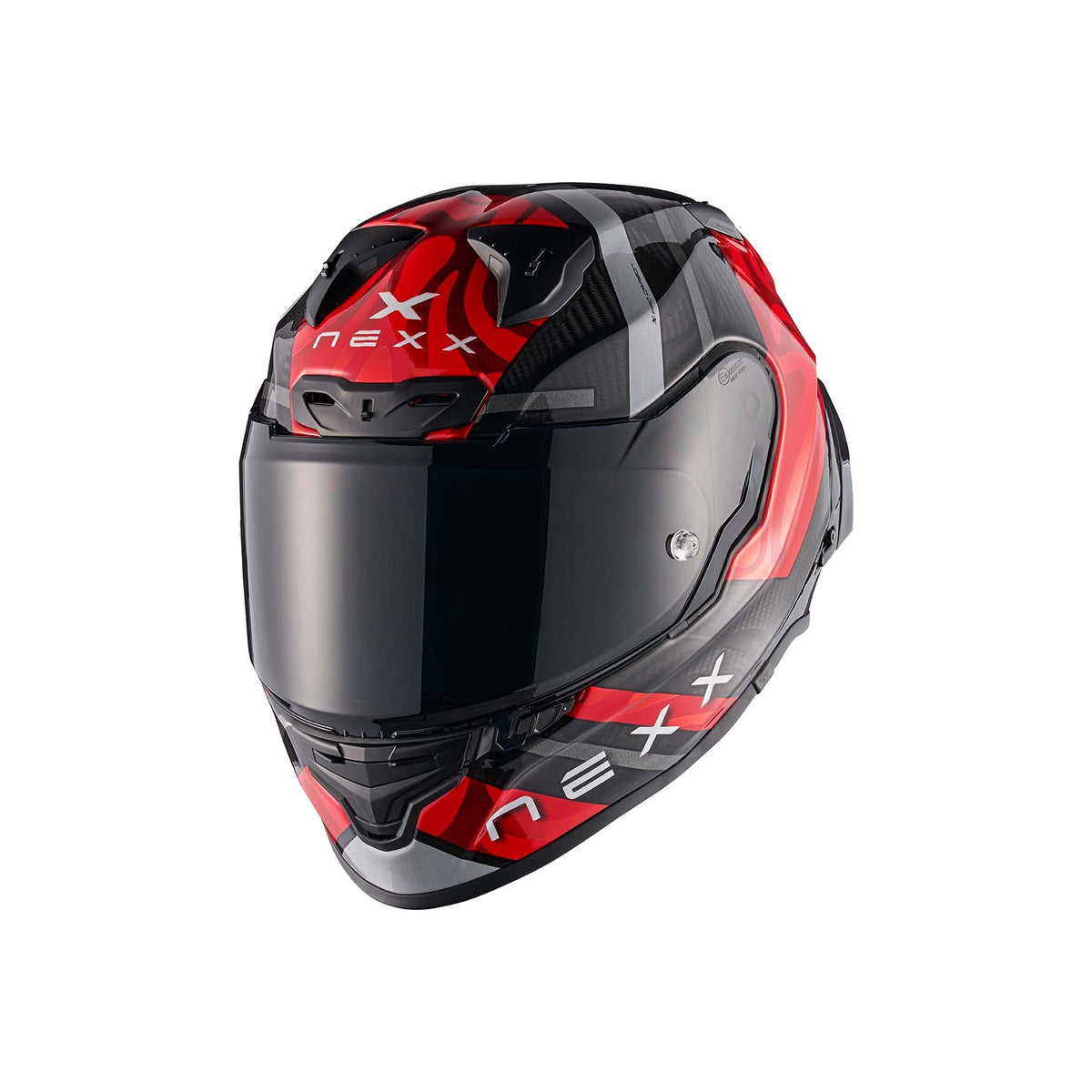 NEXX Helmet X.R3R SWIRL CARBON RED