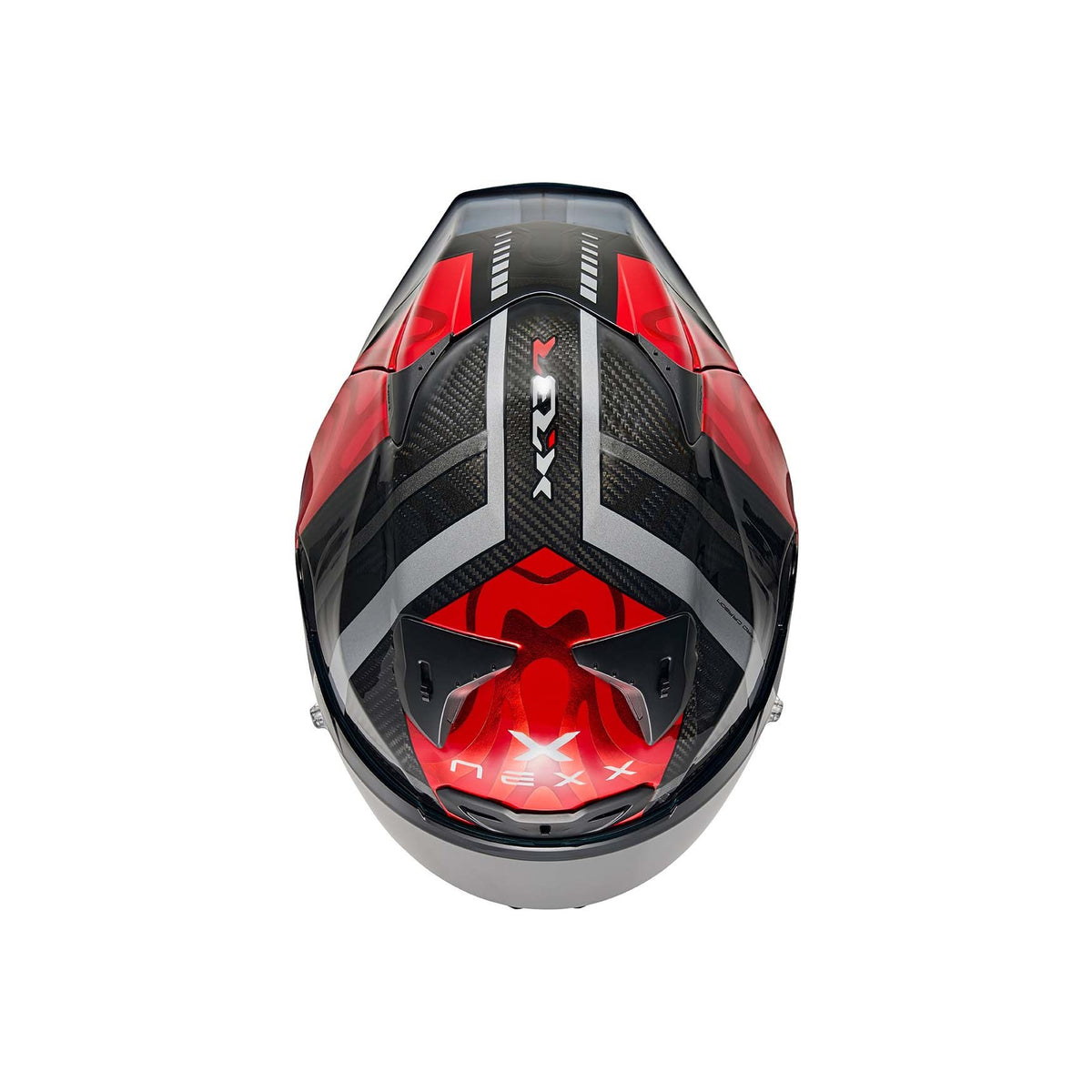 NEXX Helmet X.R3R SWIRL CARBON RED