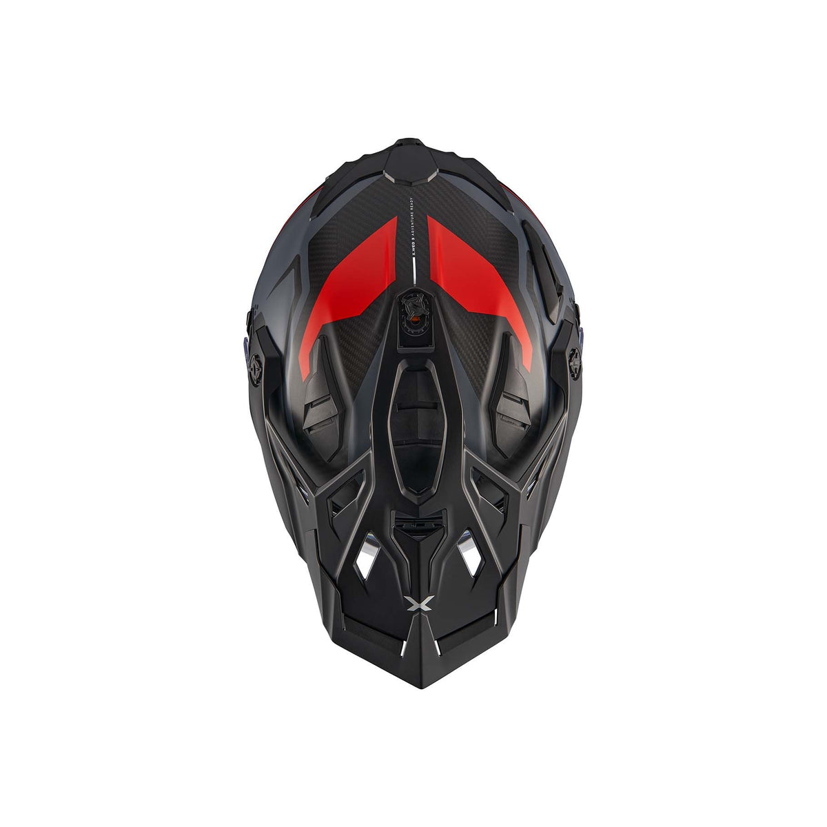 Nexx Helmet X.WED3 KEYO CARBON GREY.RED MT