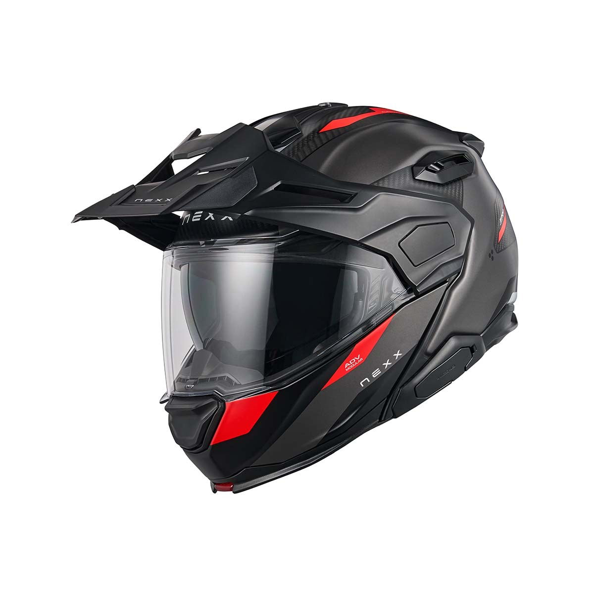 NEXX Helmet X.LFC TERRA CARBON GREY.RED MT