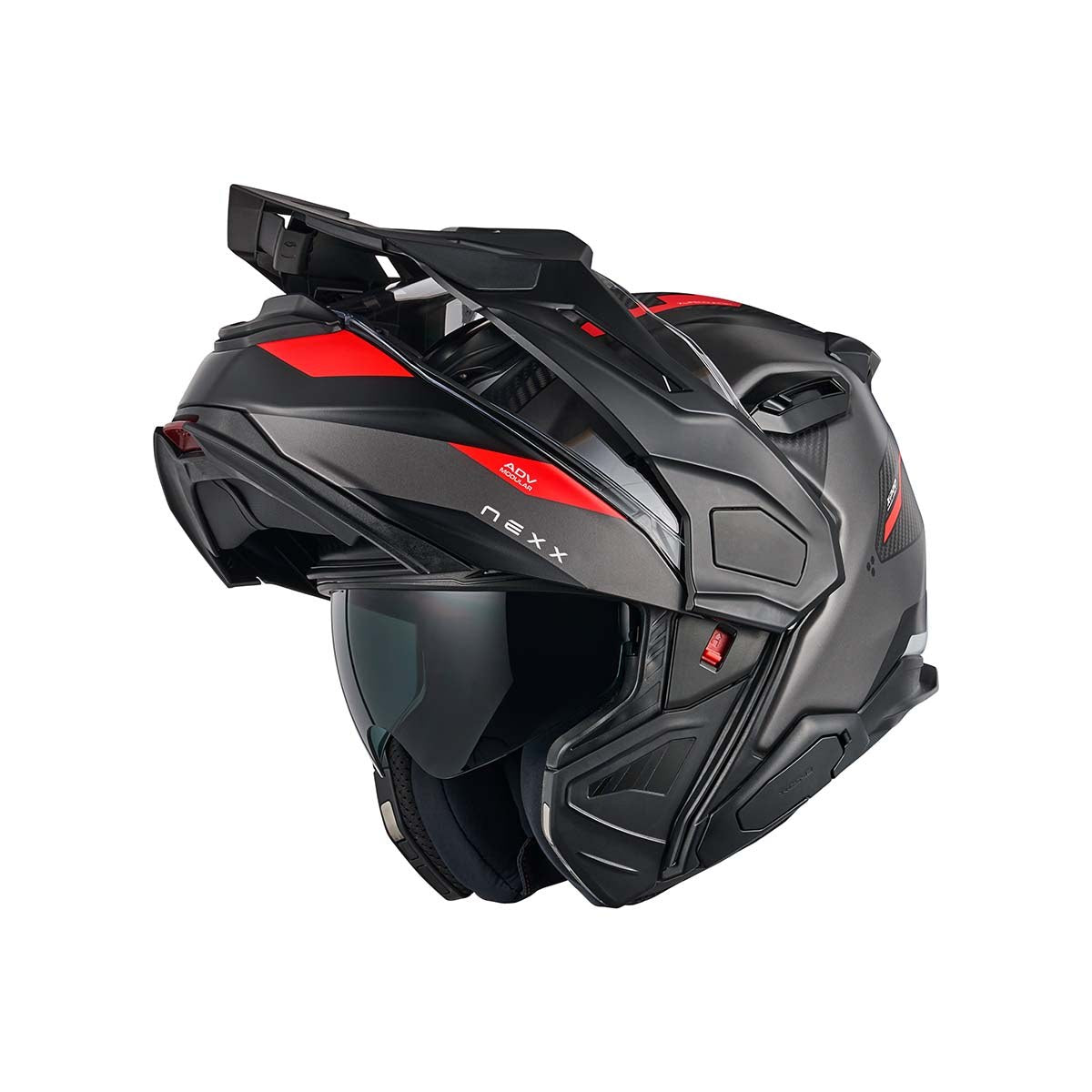 NEXX Helmet X.LFC TERRA CARBON GREY.RED MT
