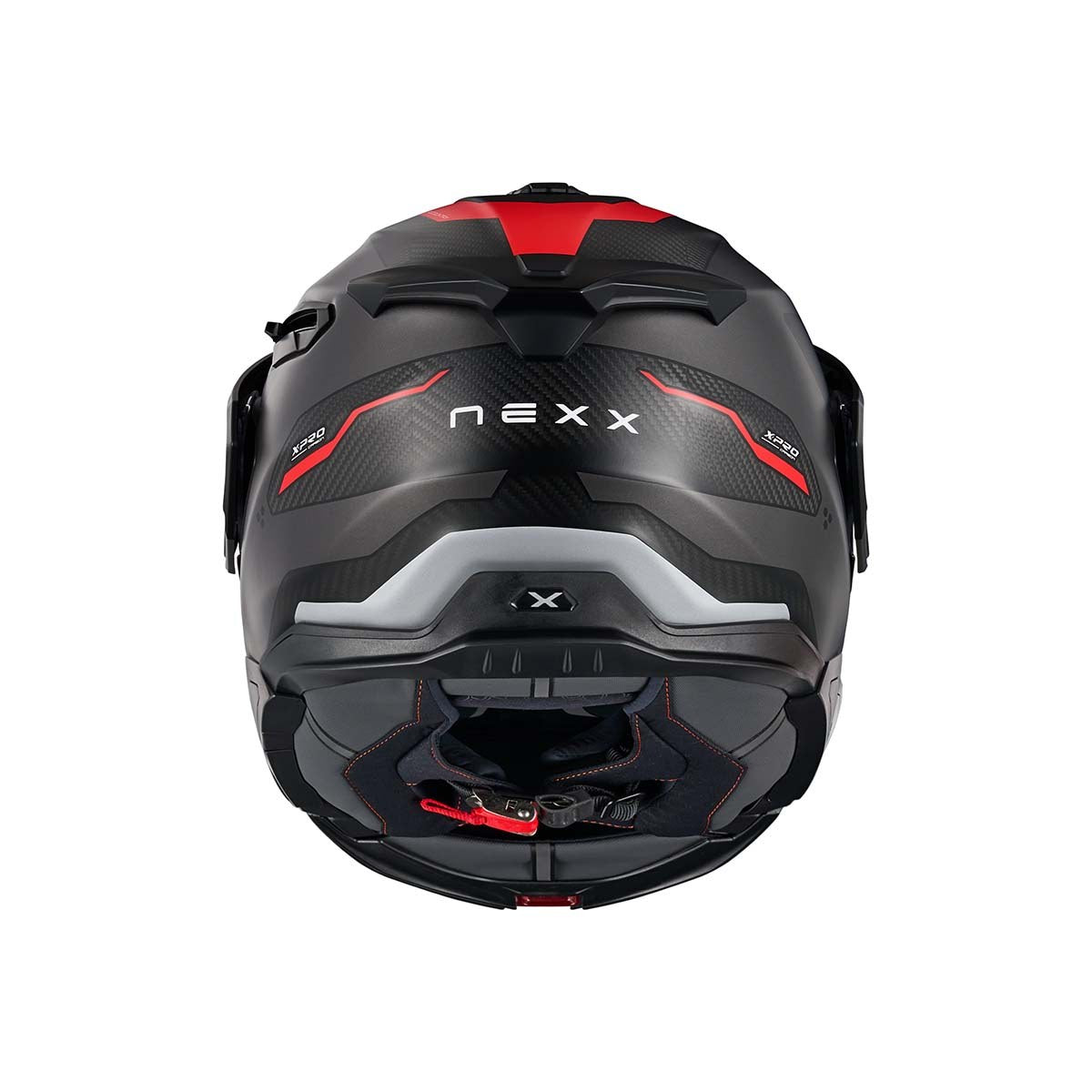 NEXX Helmet X.LFC TERRA CARBON GREY.RED MT