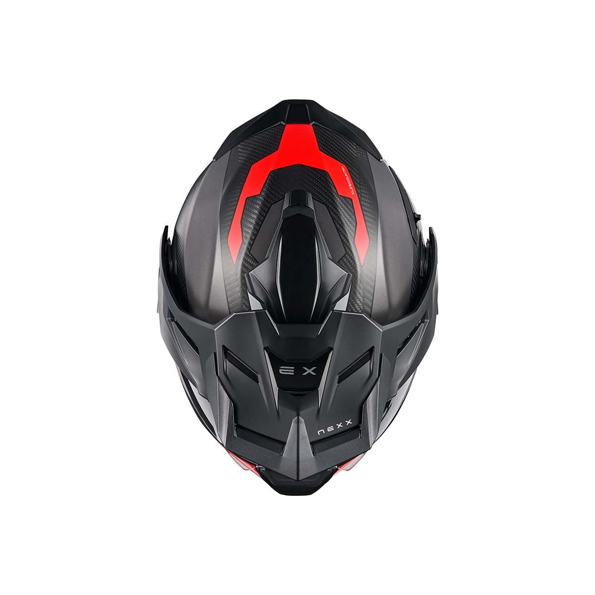 NEXX Helmet X.LFC TERRA CARBON GREY.RED MT
