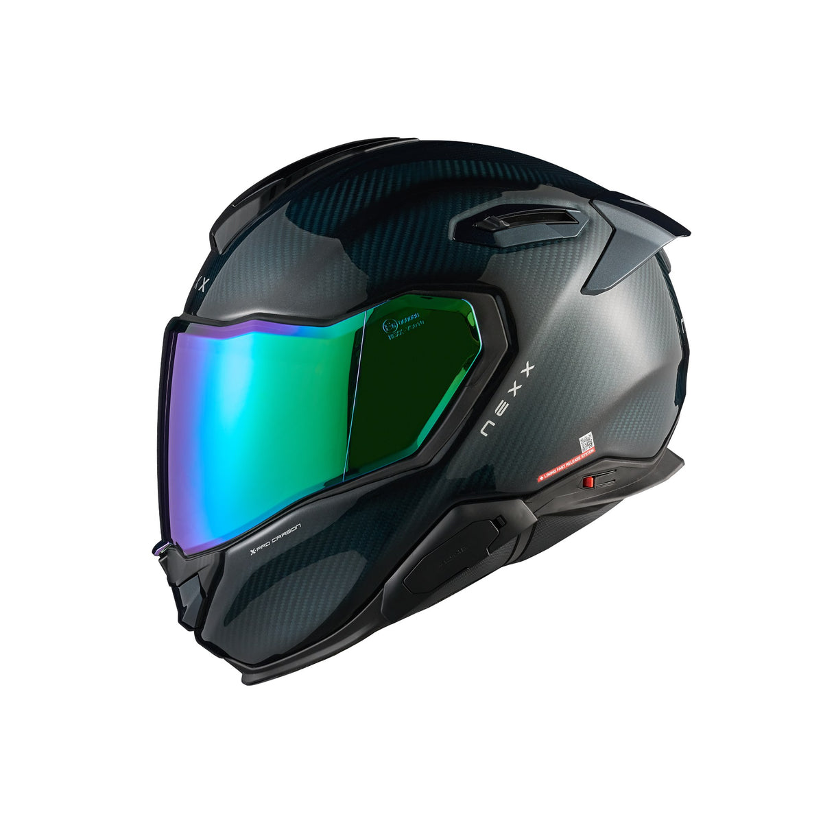 NEXX Helmet X.TR - Atlantic Carbon blue