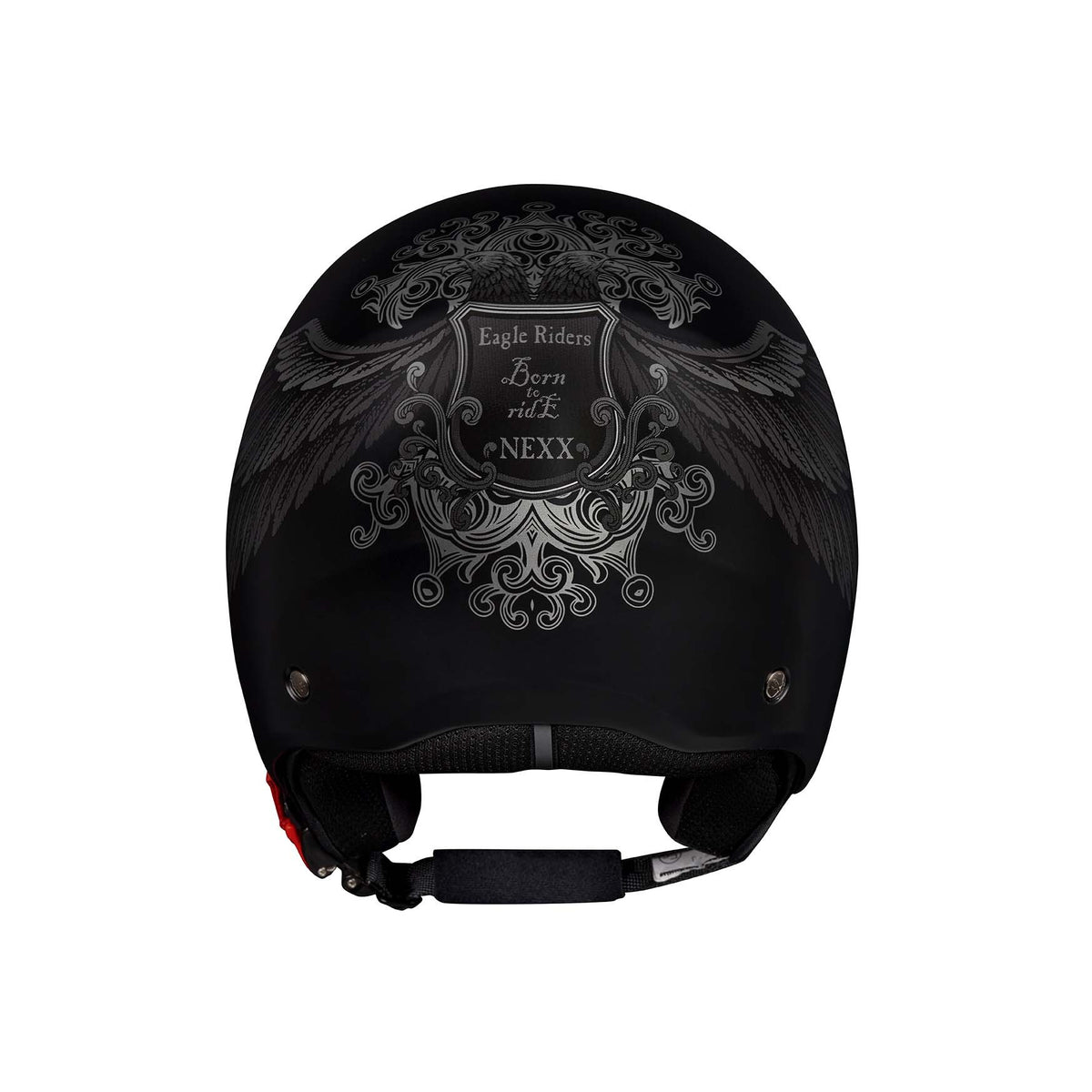 Nexx Helmet Y.10 EAGLE RIDER BLACK.GREY MT